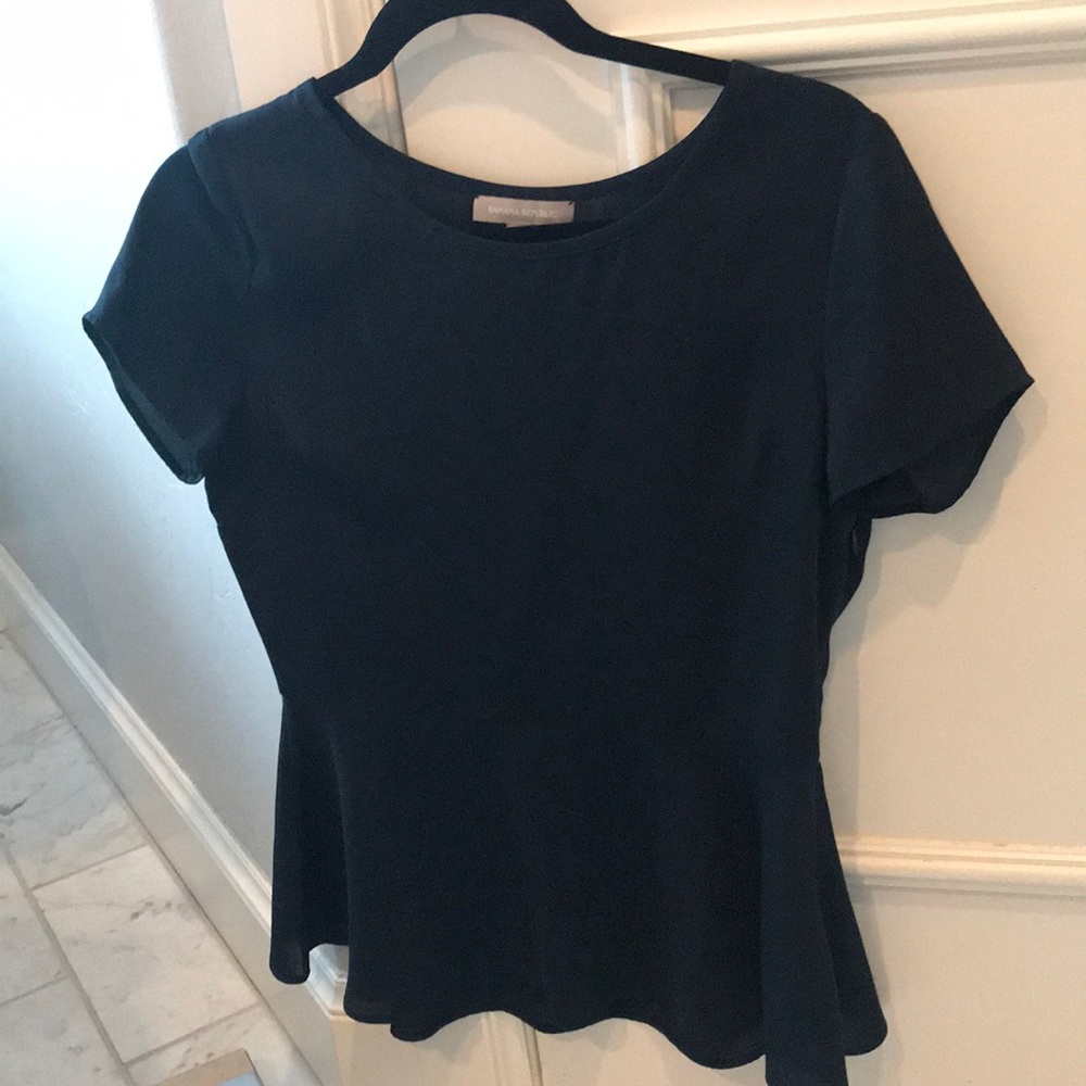 Banana Republic peplum top